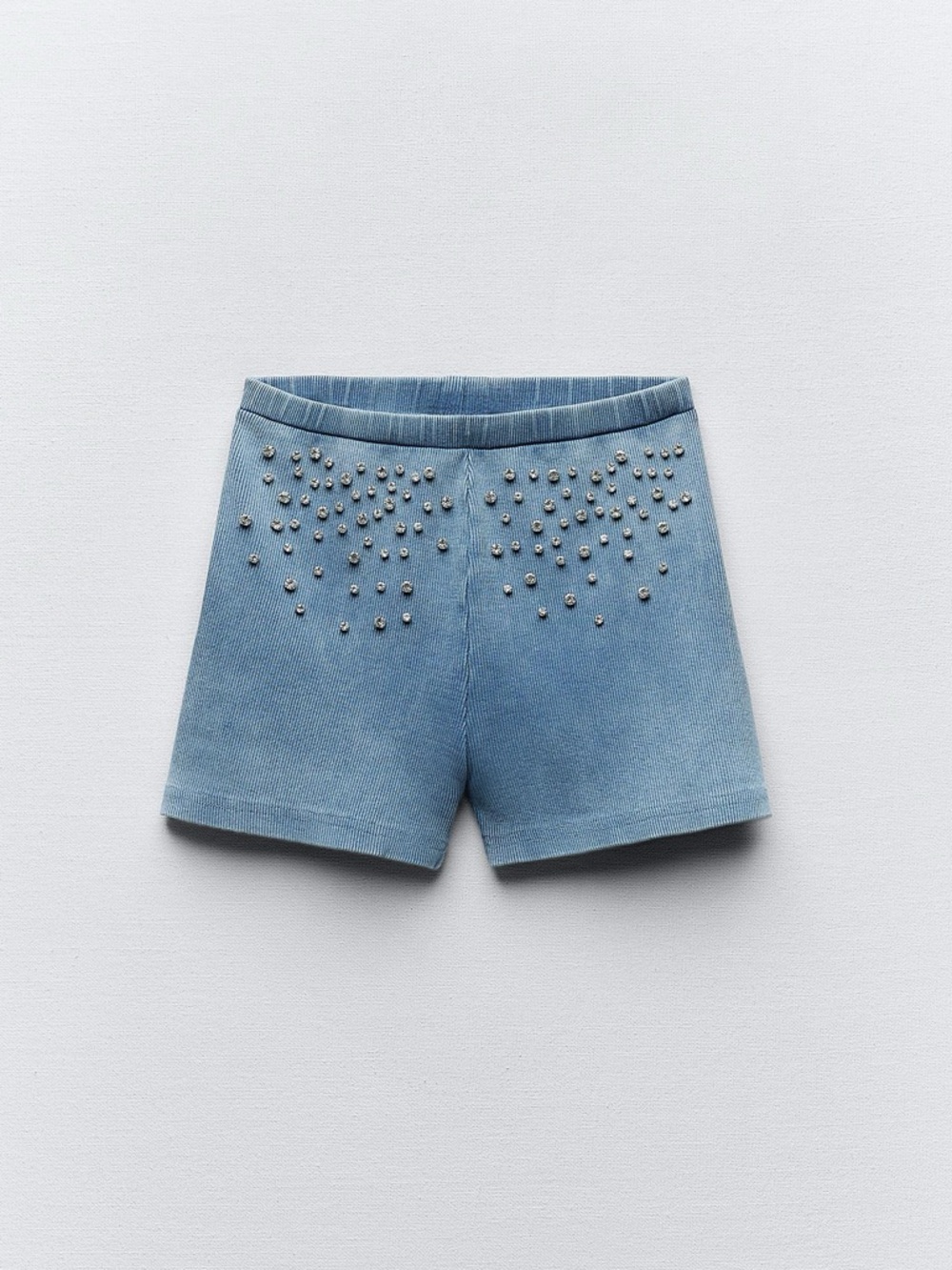 Zara Rhinestone Embellished Shorts 6050/391